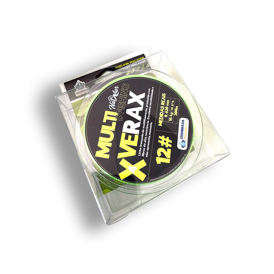 VERAX Linha de Multifilamento 4X – 300 metros | Chumbada Oficial