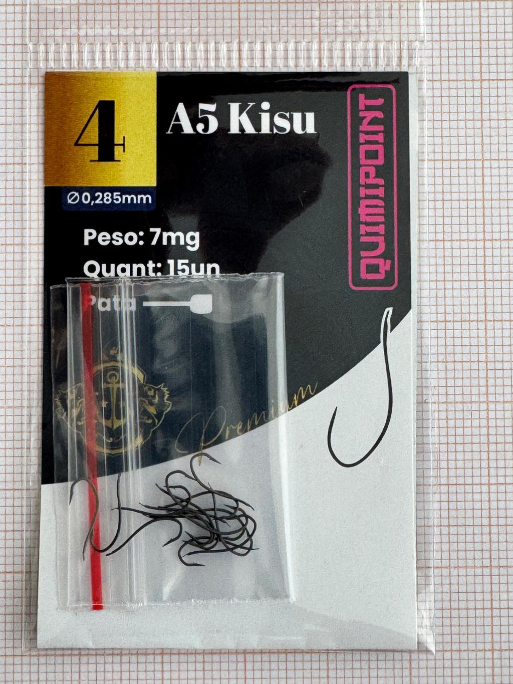 Anzol A5 Kisu Premium Quimipoint (Pct com 15)
