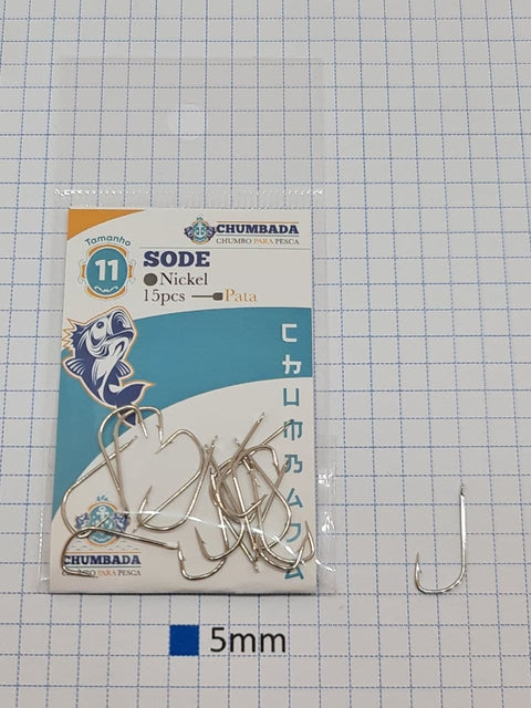 Anzol Sode (Pct com 15)