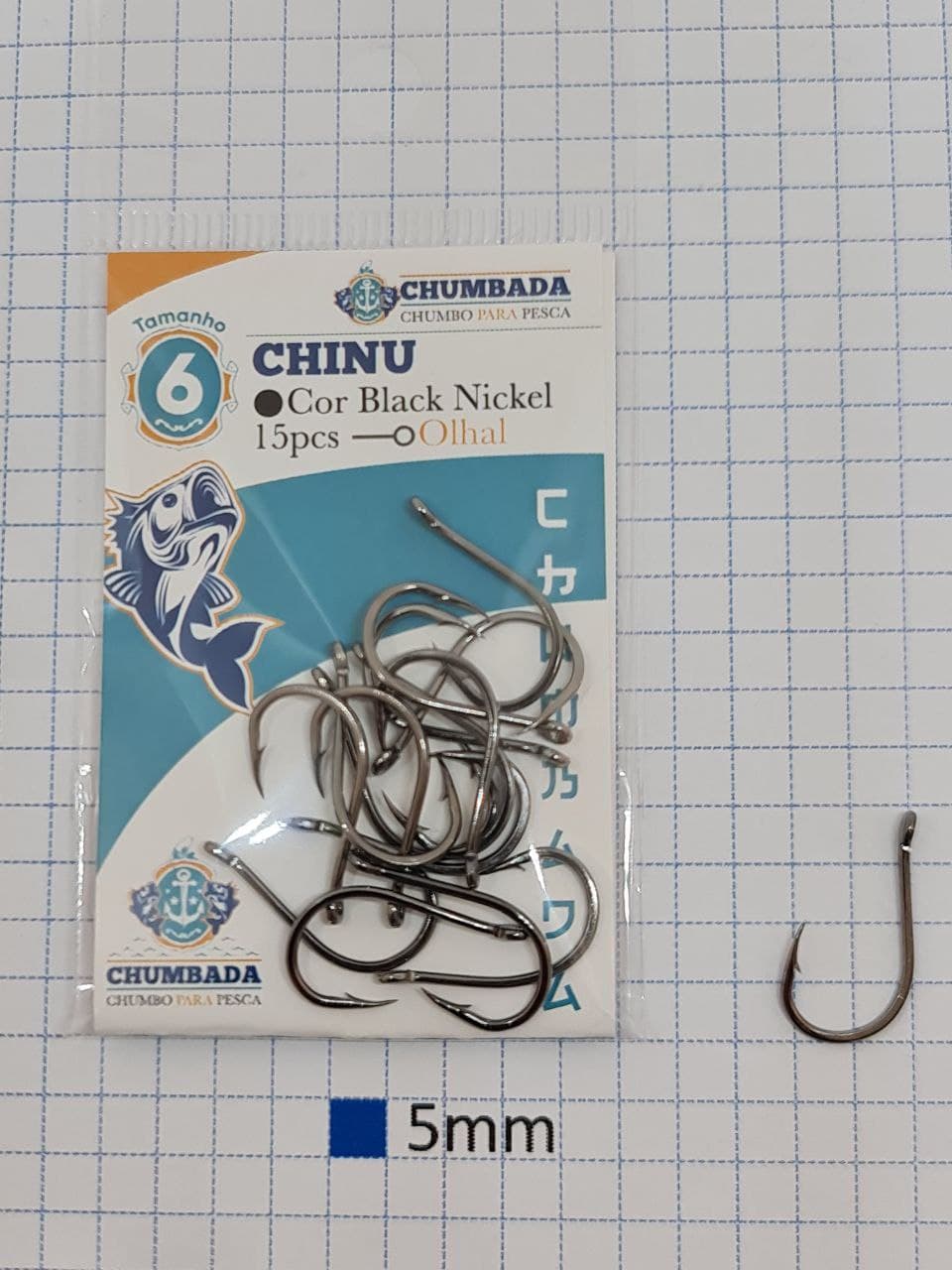 Anzol Chinu (Pct com 15)