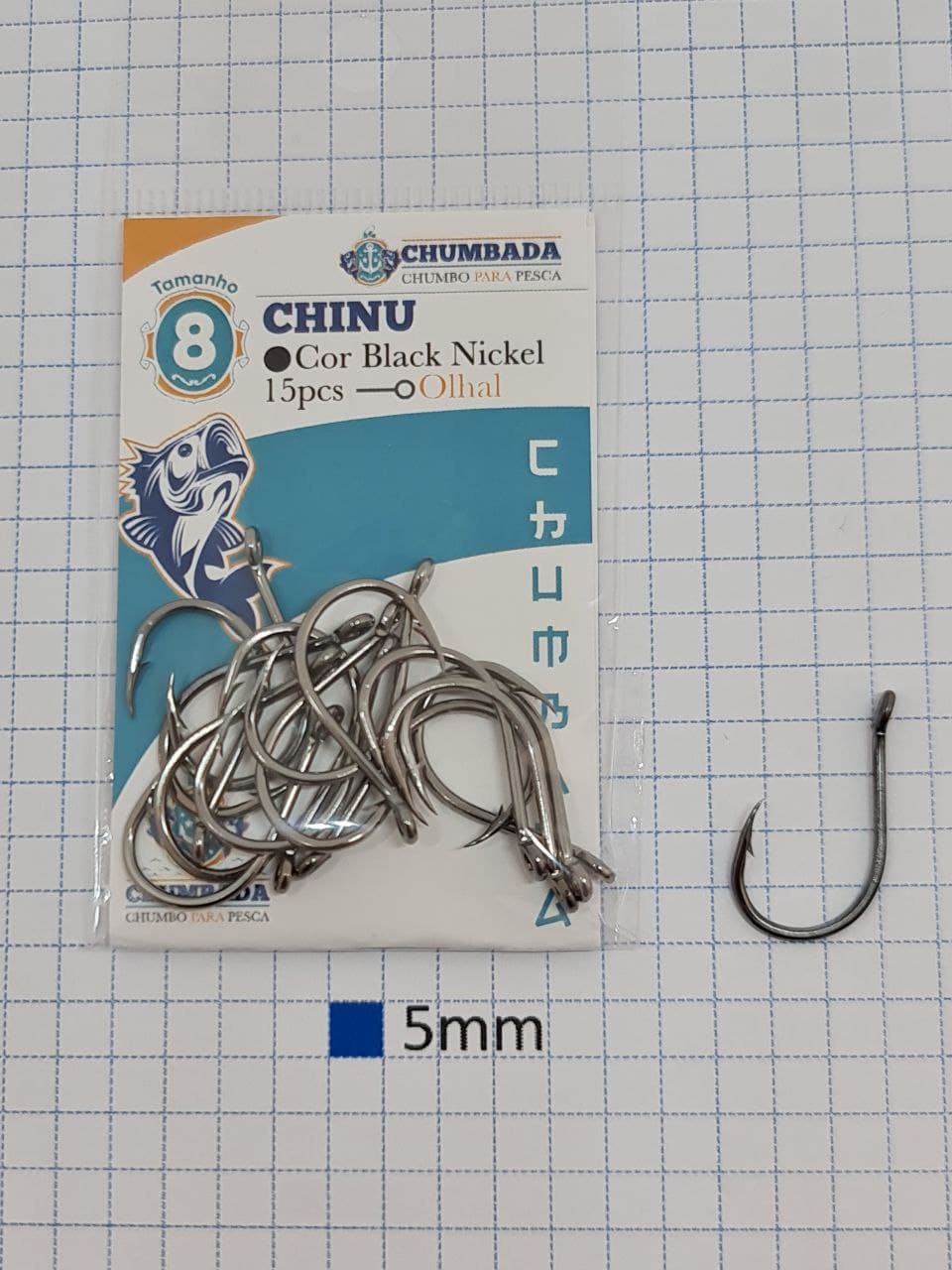 Anzol Chinu (Pct com 15)