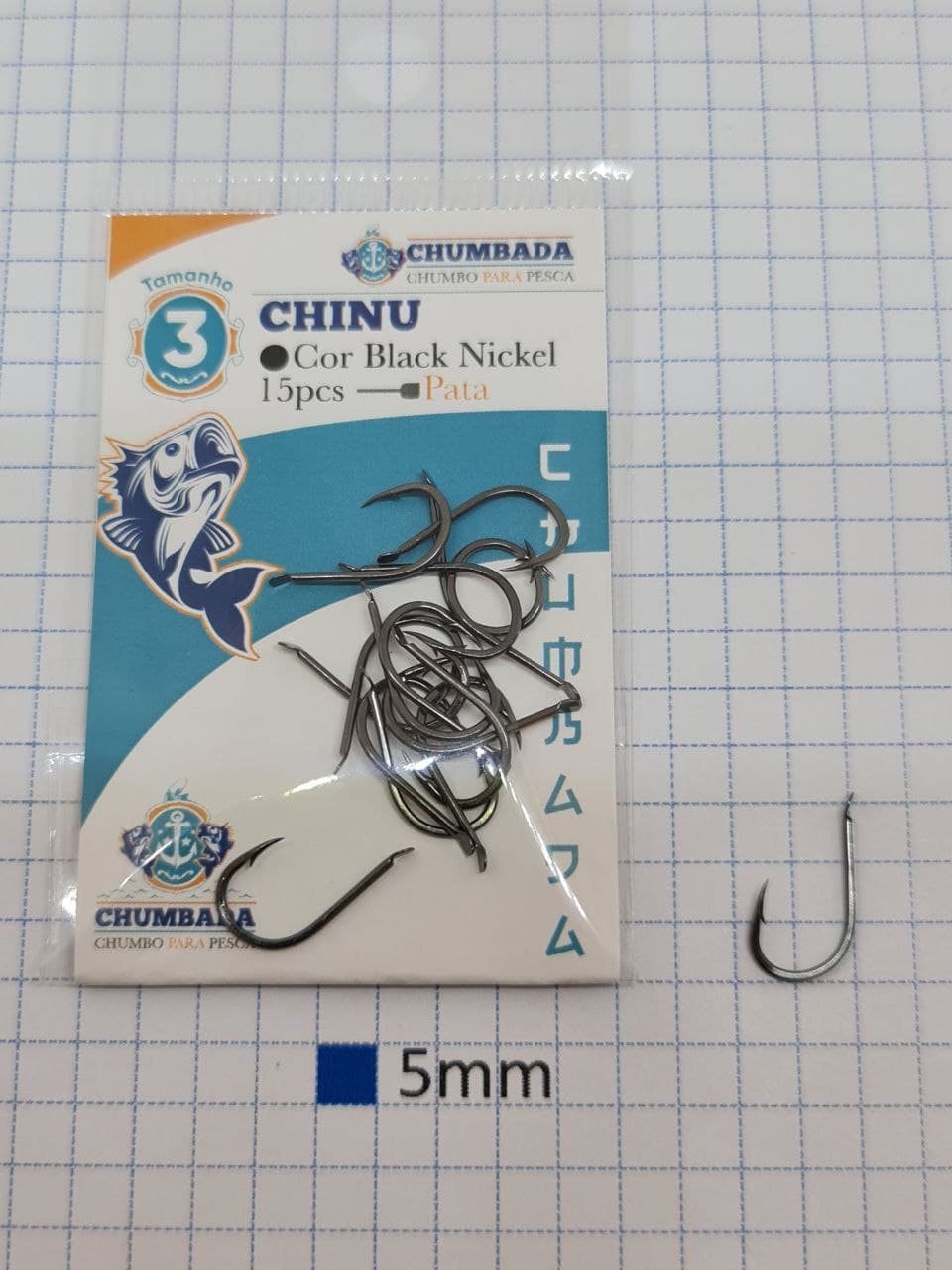 Anzol Chinu (Pct com 15)