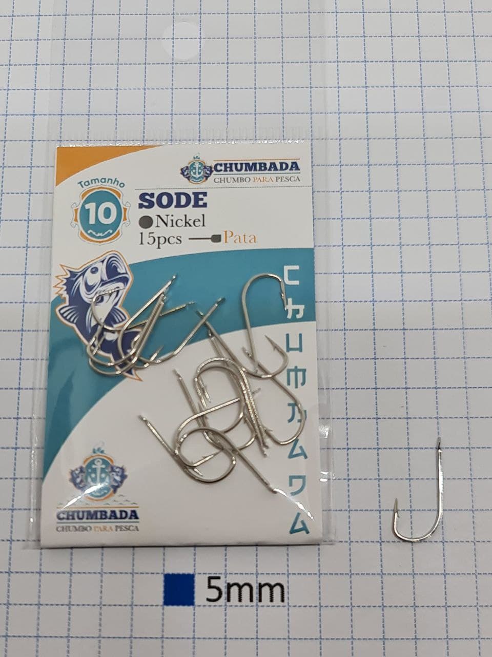 Anzol Sode (Pct com 15)