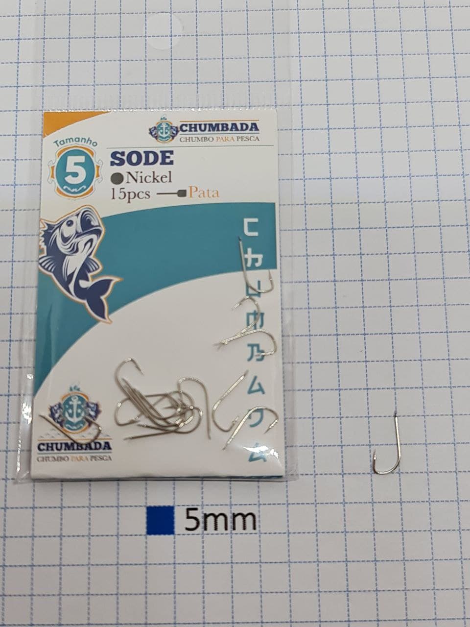 Anzol Sode (Pct com 15)