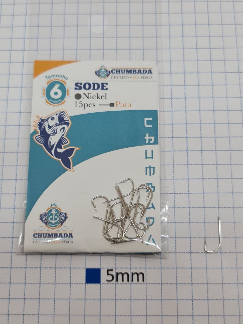 Anzol Sode (Pct com 15)