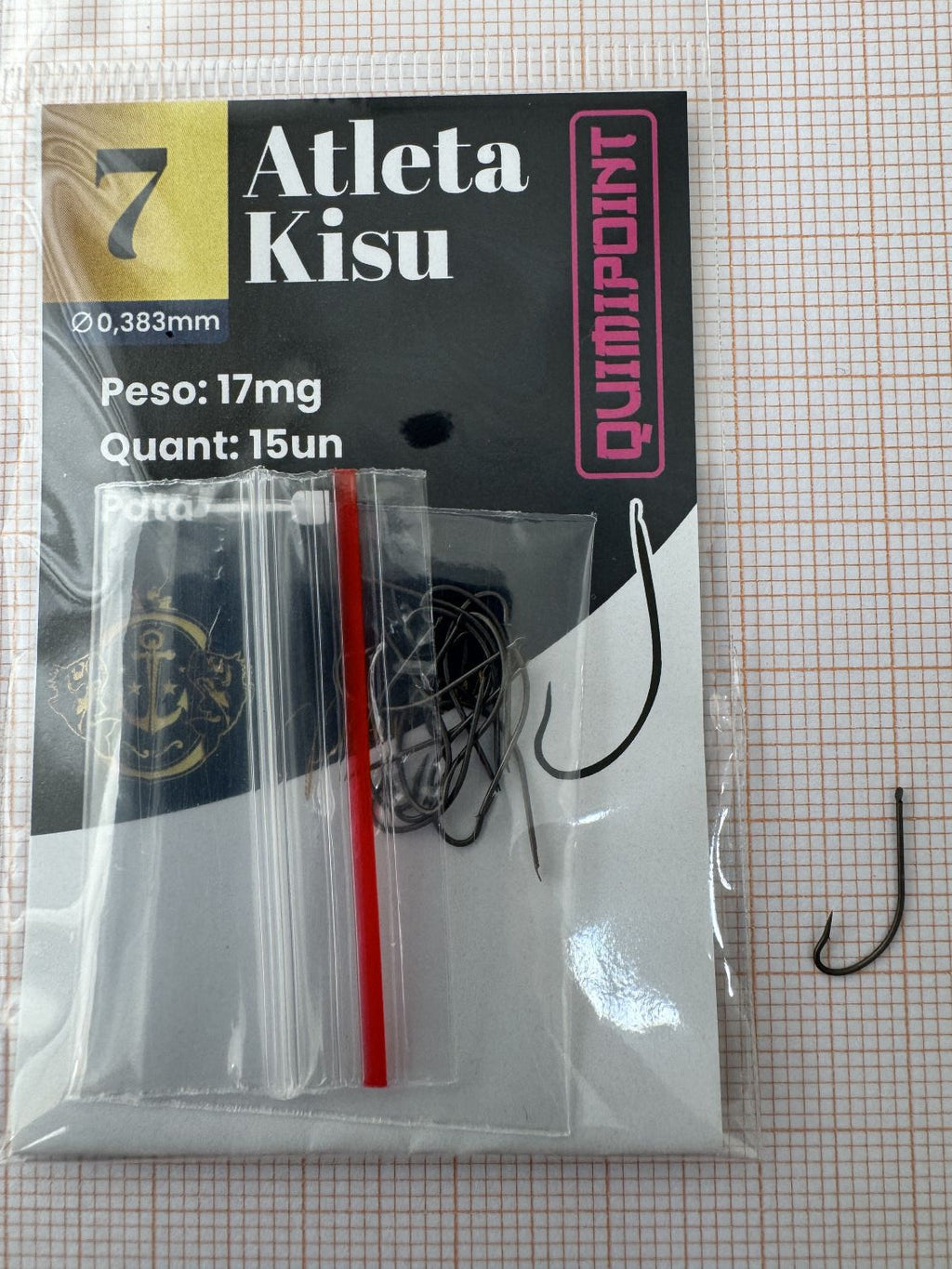 Anzol Atleta Kisu Premium QUIMIPOINT