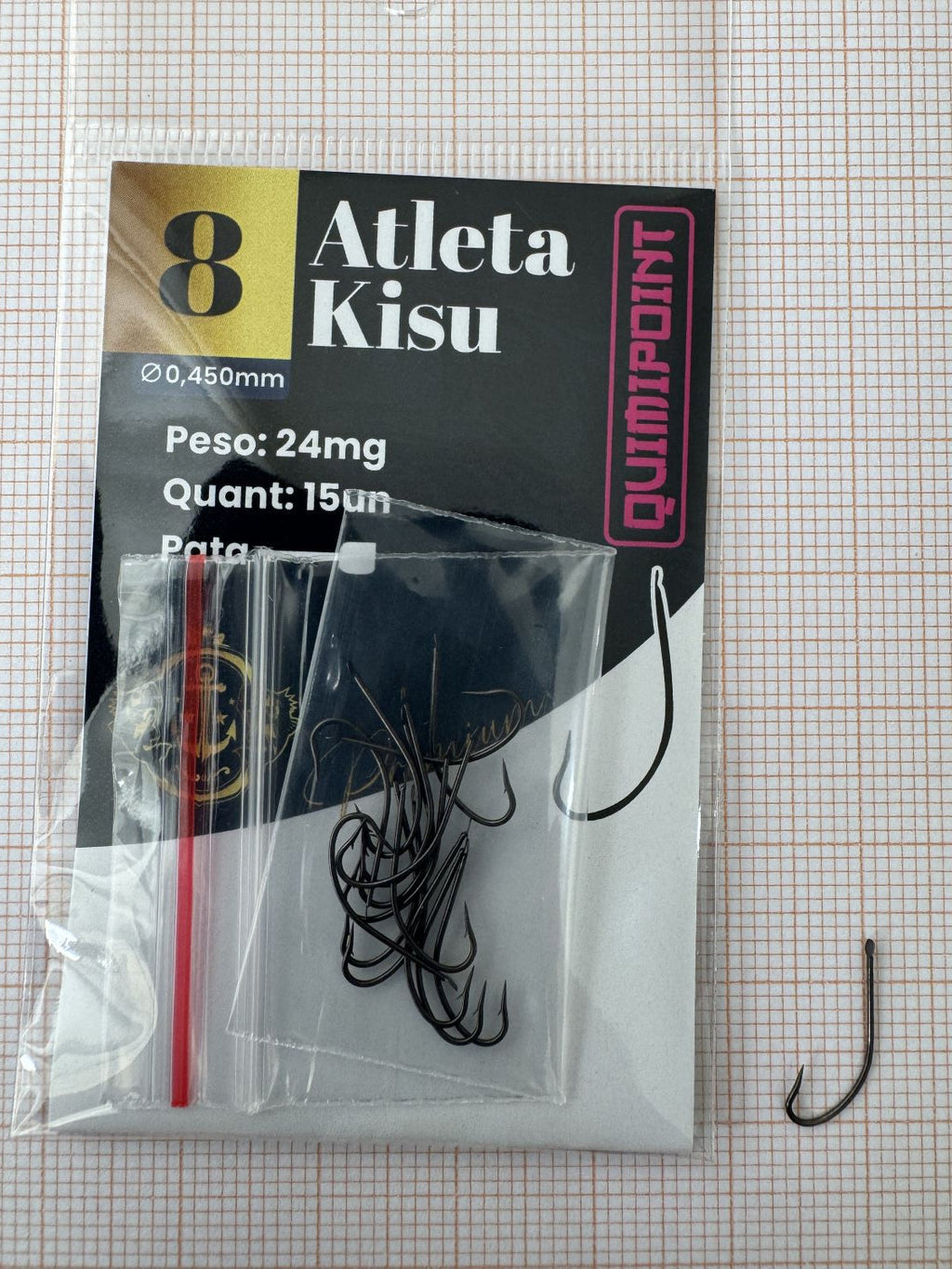 Anzol Atleta Kisu Premium QUIMIPOINT