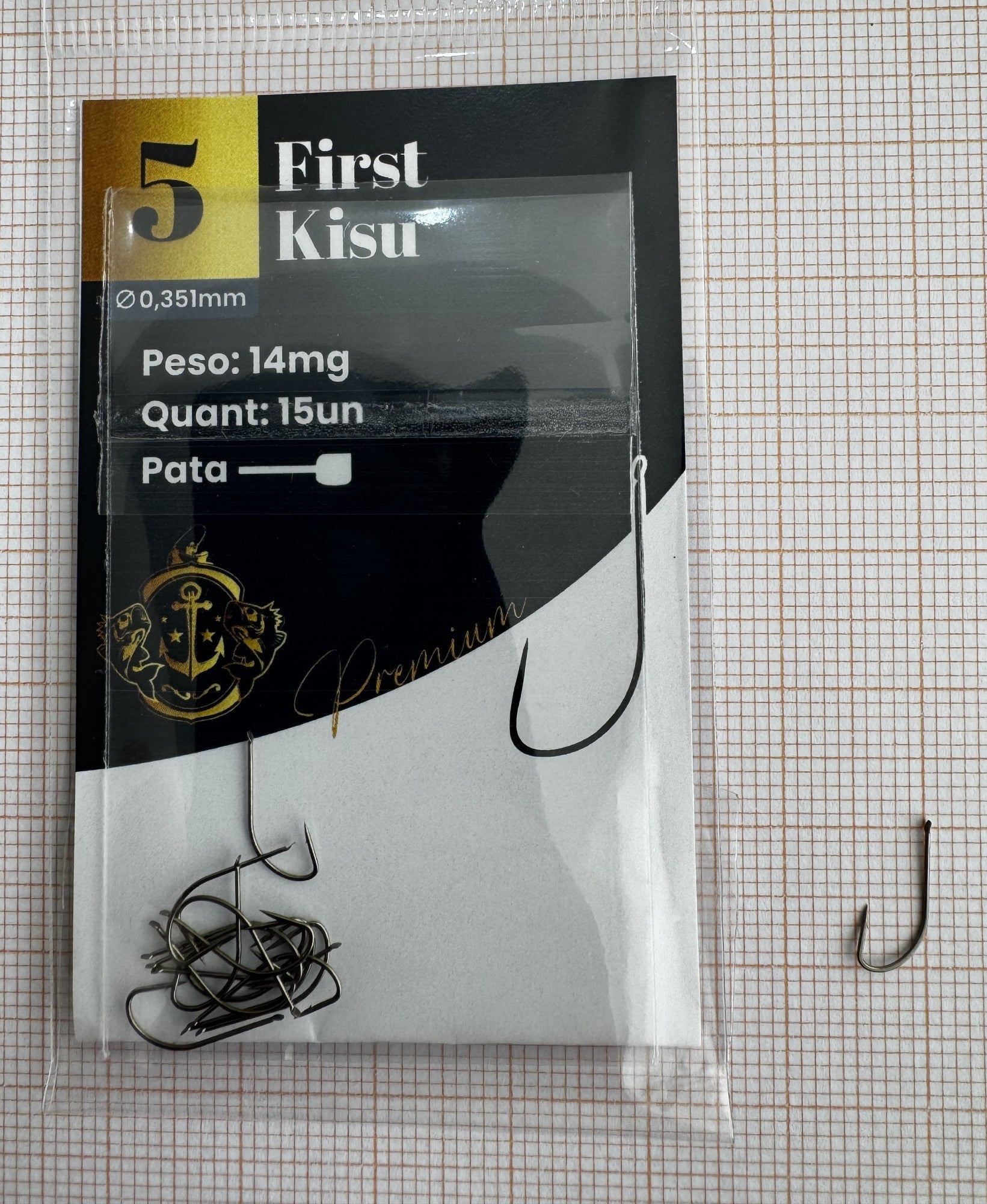 Anzol First Kisu Premium (Pct com 15)