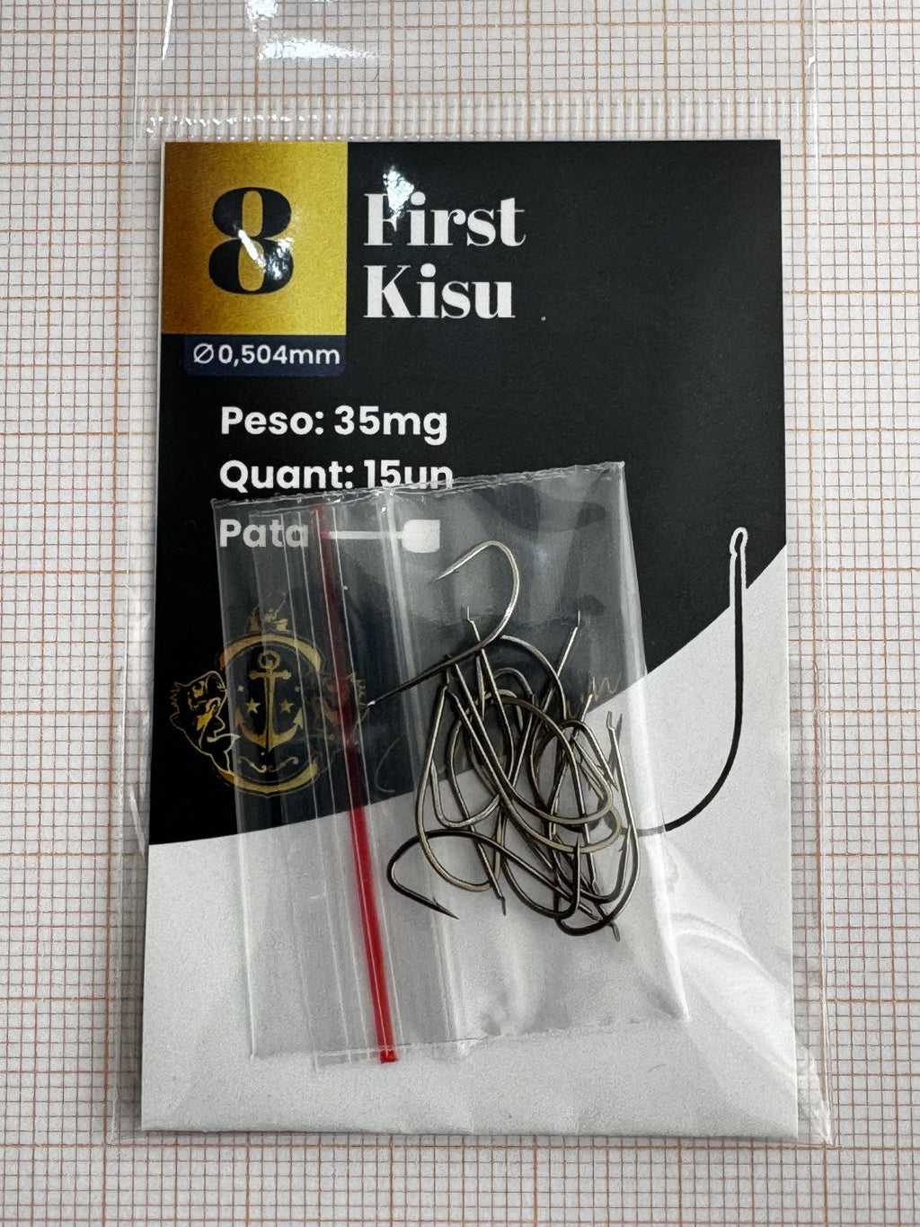 Anzol First Kisu Premium (Pct com 15)