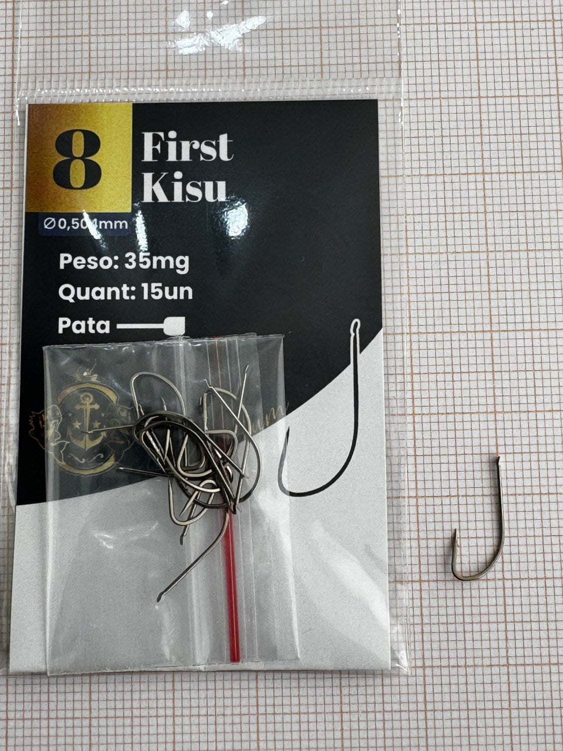 Anzol First Kisu Premium (Pct com 15)