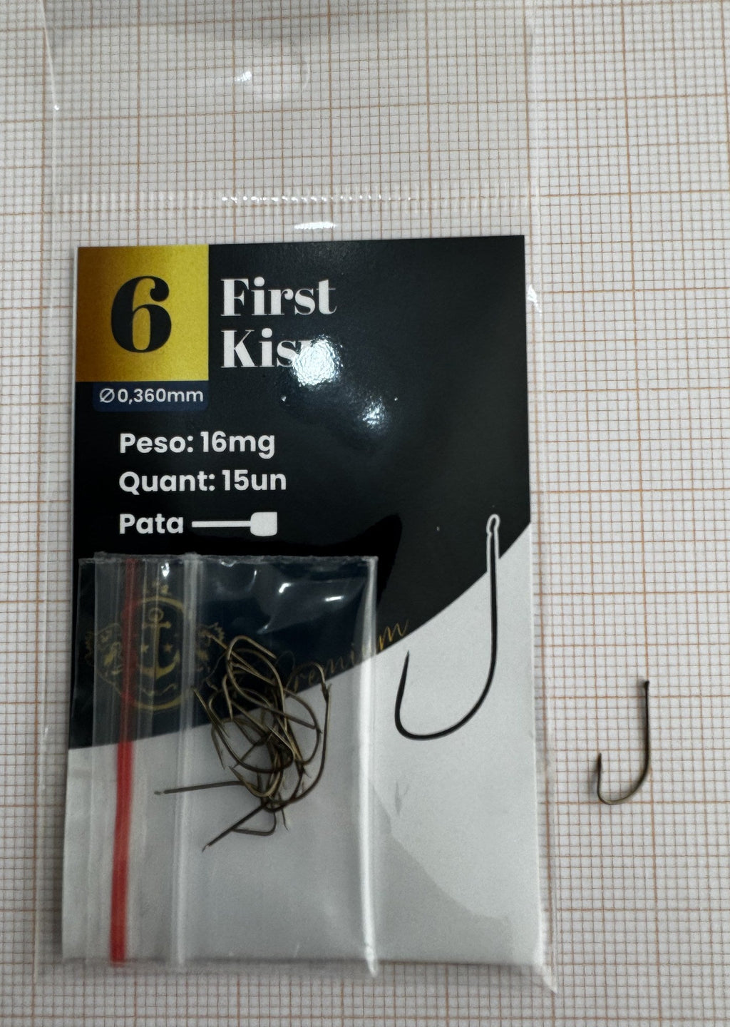 Anzol First Kisu Premium (Pct com 15)