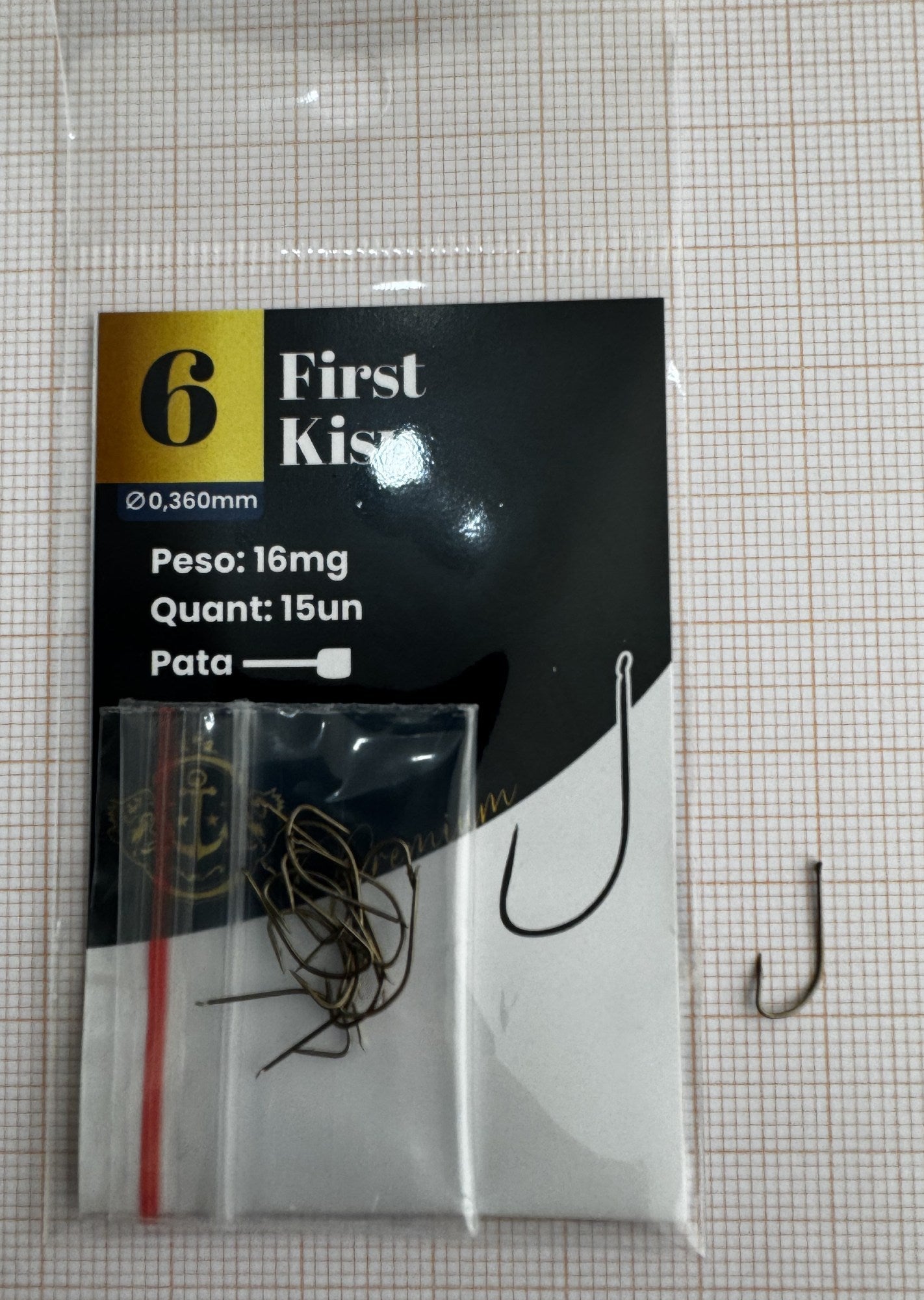 Anzol First Kisu Premium (Pct com 15)