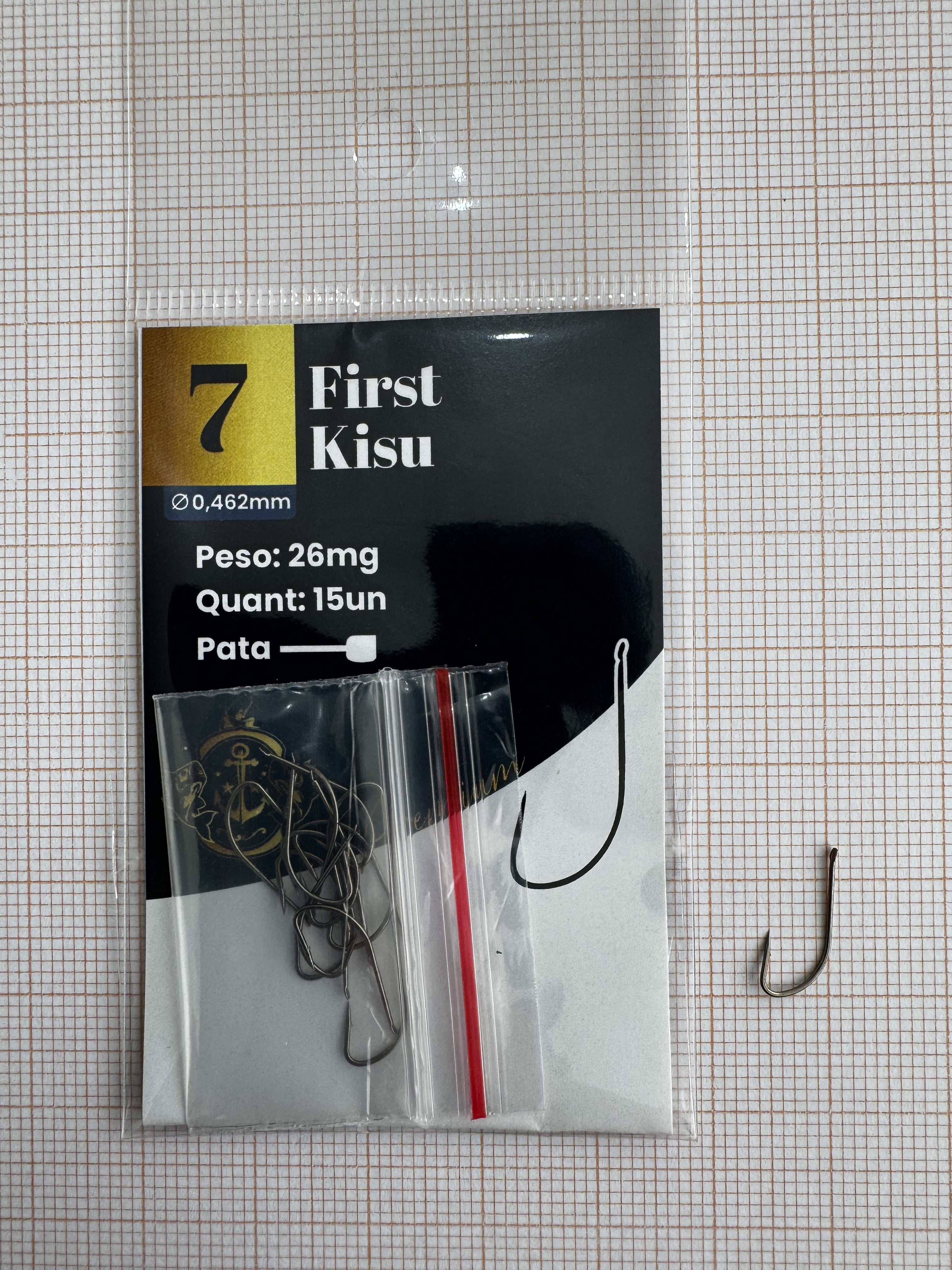 Anzol First Kisu Premium (Pct com 15)