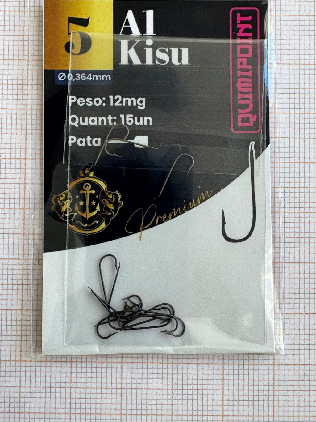 Anzol A1 Kisu Premium QUIMIPOINT (Pct com 15)