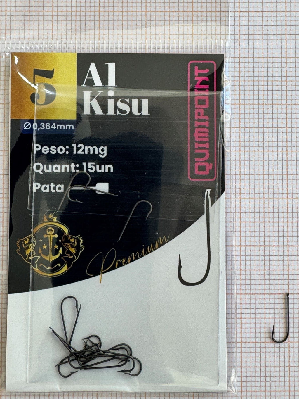 Anzol A1 Kisu Premium QUIMIPOINT (Pct com 15)