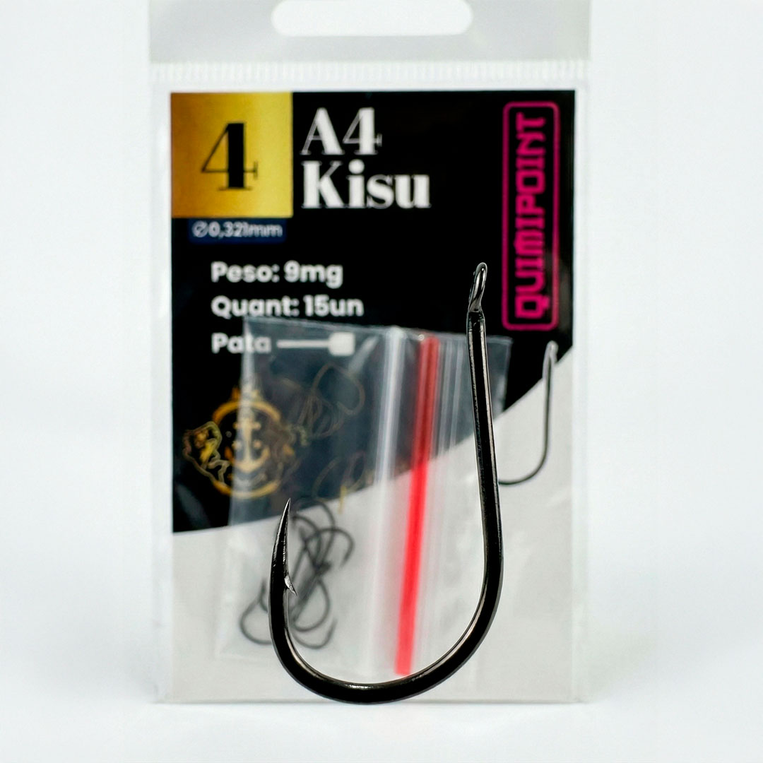 Anzol A4 Kisu Premium Quimipoint (Pct com 15)