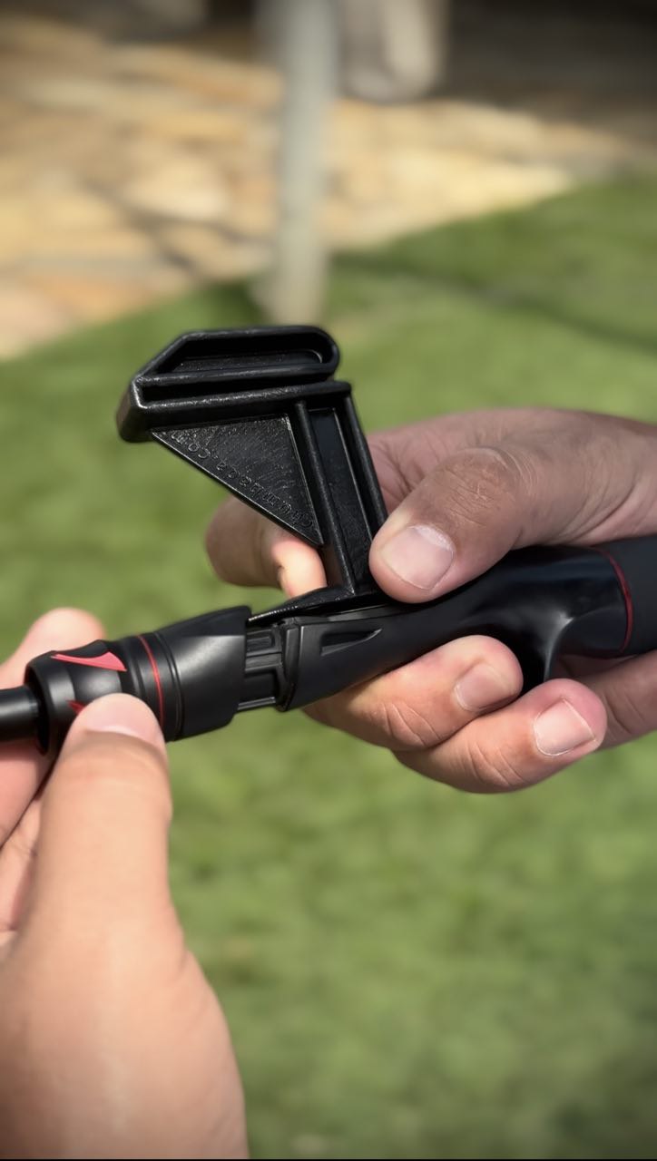 Adaptador de Vara para Suporte de Molinete