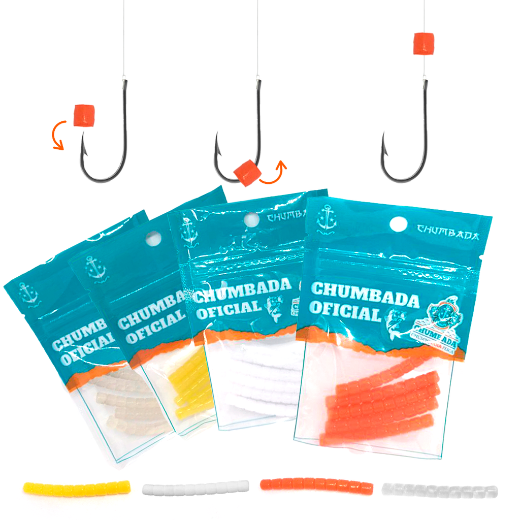 Kit Atrativo Comum 5mm - 5 Filetes com 10 Unidades