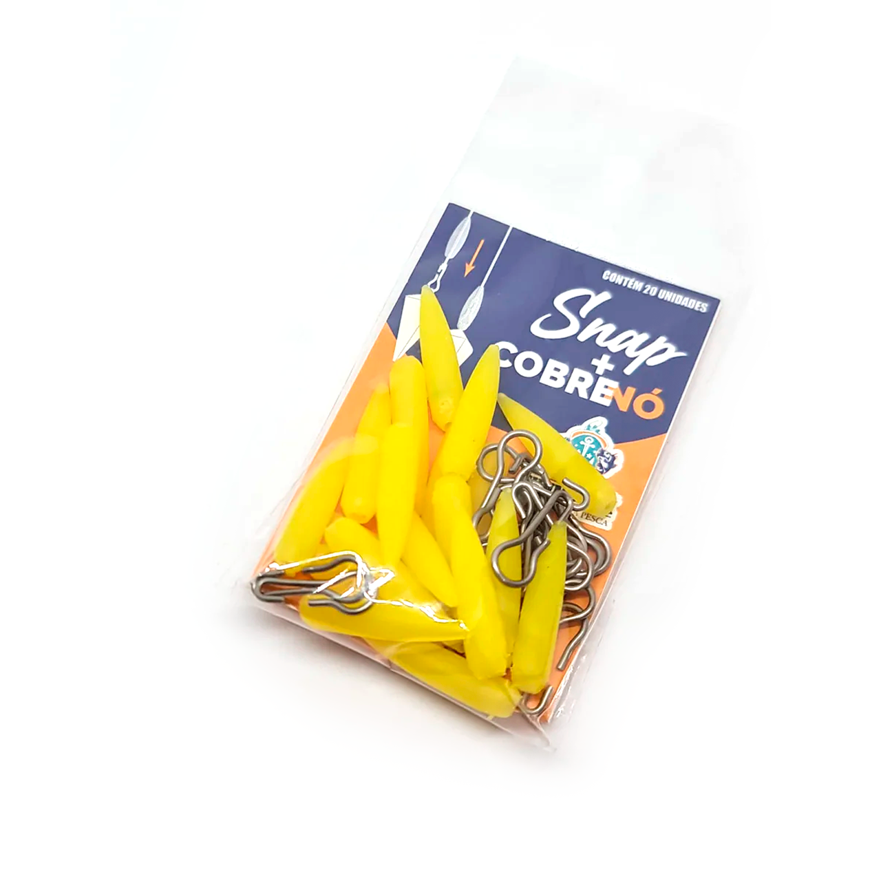 Kit Snap + Cobre Nó (G) 20 unidades de cada