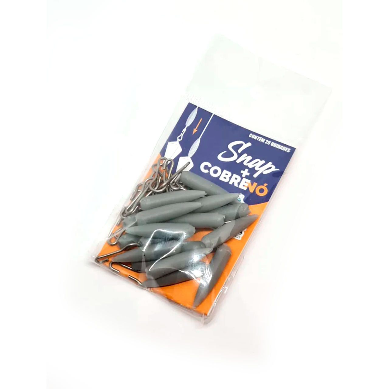 Kit Snap + Cobre Nó (G) 20 unidades de cada