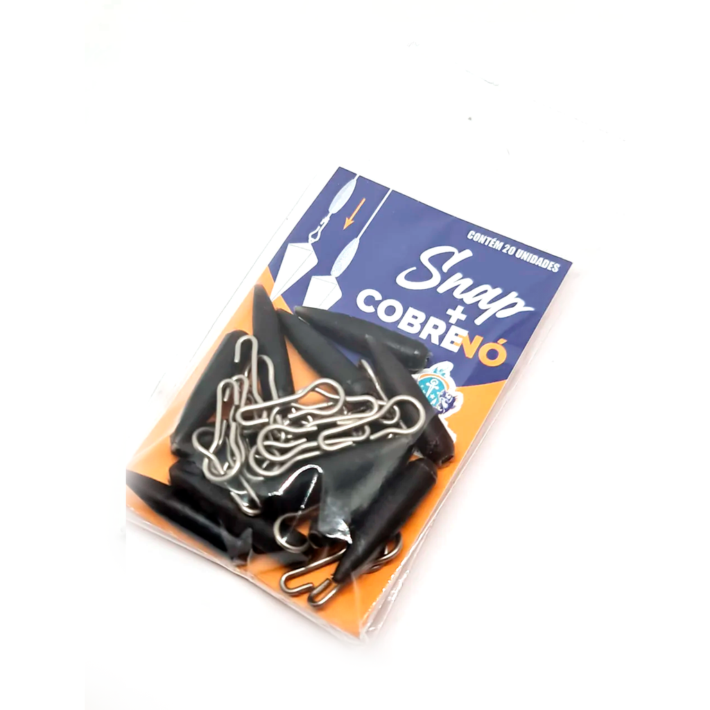 Kit Snap + Cobre Nó (G) 20 unidades de cada