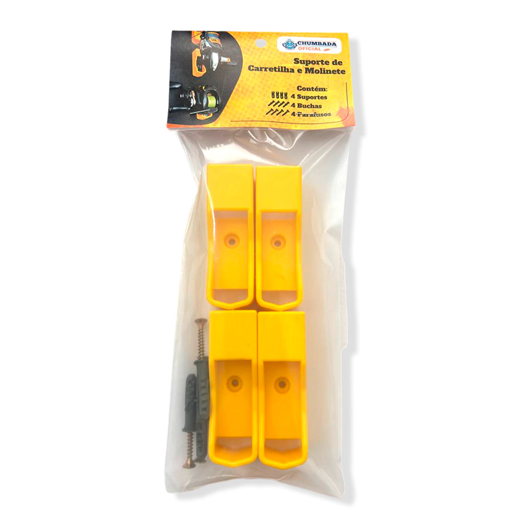 Kit Suporte Para Carretilha e Molinete Individual