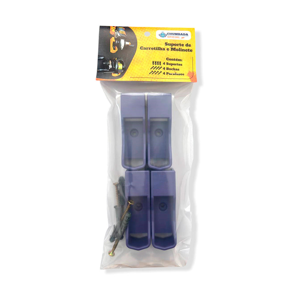 Kit Suporte Para Carretilha e Molinete Individual