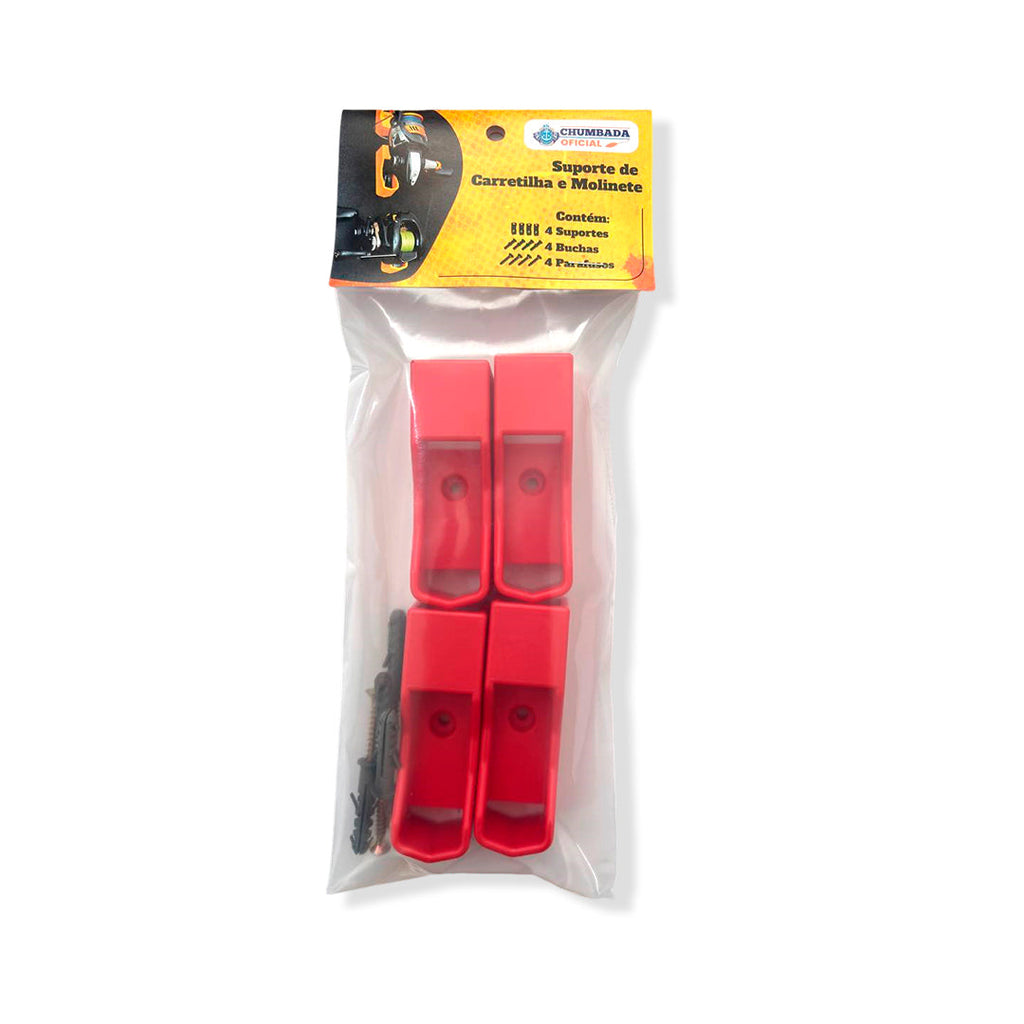 Kit Suporte Para Carretilha e Molinete Individual